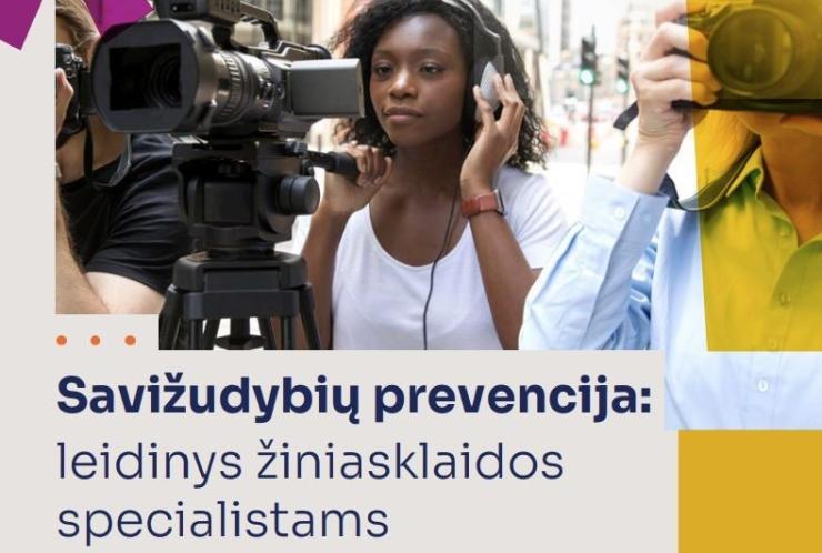 Higienos institutas pristato atnaujintą Pasaulio sveikatos organizacijos leidinį apie savižudybių prevenciją, skirtą žiniasklaidos atstovams