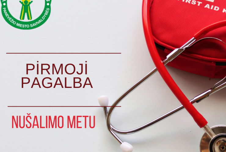 Pirmoji pagalba nušalimo metu