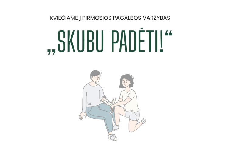 Panevėžyje ketvirtą kartą surengtos pirmosios pagalbos varžybos „Skubu padėti“