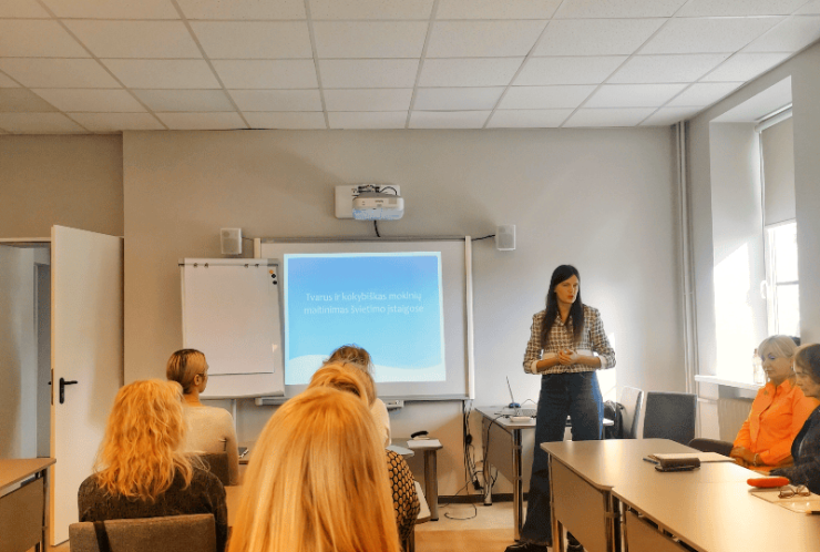 Įvyko seminaras apie mokinių maitinimą švietimo įstaigose