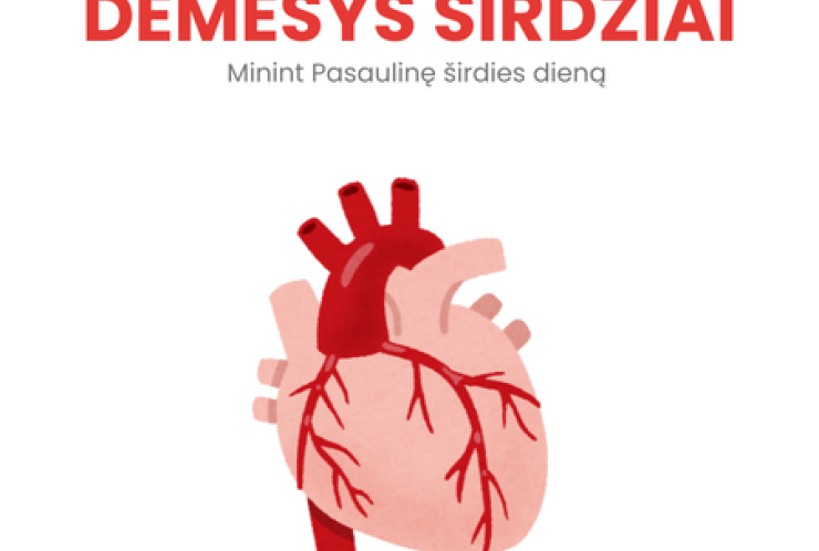 Širdies sveikatos diena Panevėžyje: nemokami tyrimai ir konsultacijos