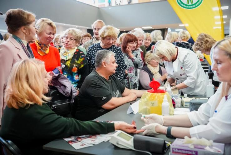 Panevėžiečiai kvietimą pasirūpinti širdimi priėmė gausiai: tikrinosi sveikatą ir konsultavosi