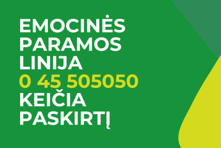 Emocinė parama Panevėžyje
